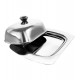 Manteigueira 18,5 Cm Inox Com Tampa	